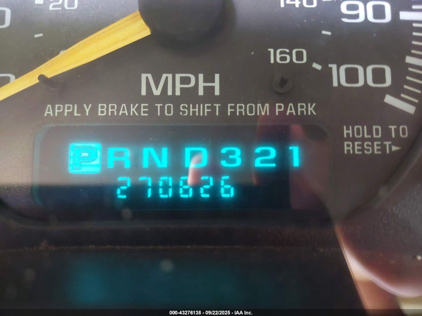 1999 Chevrolet Silverado 1500 Lt VIN: 1GCEC19T6XZ116244 Lot: 43276138