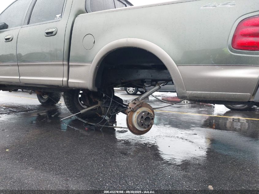 2002 Ford F-150 Lariat/Xlt VIN: 1FTRW08L42KE05595 Lot: 43276166