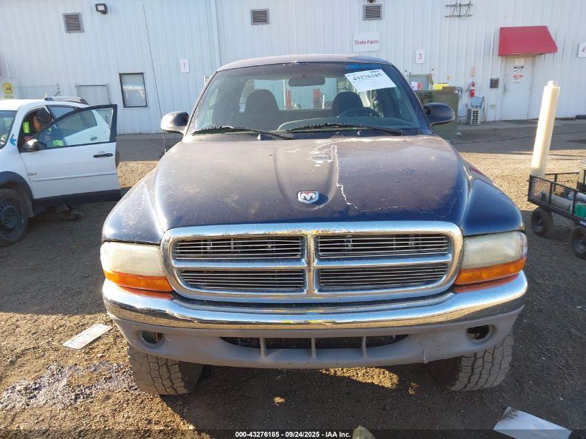 2000 Dodge Dakota Slt/Sport VIN: 1B7GG22N7YS524891 Lot: 43276185