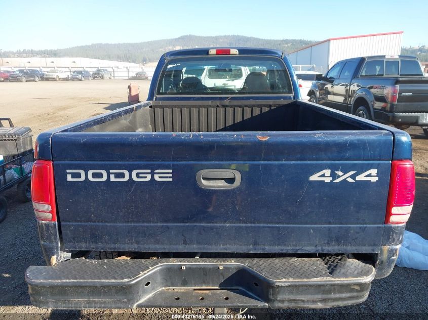 2000 Dodge Dakota Slt/Sport VIN: 1B7GG22N7YS524891 Lot: 43276185