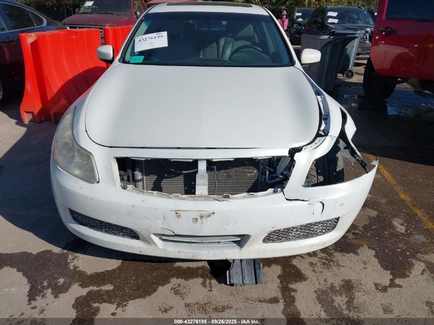 2009 Infiniti G37X VIN: JNKCV61F89M352199 Lot: 43276195
