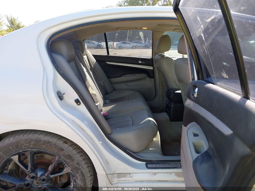 2009 Infiniti G37X VIN: JNKCV61F89M352199 Lot: 43276195