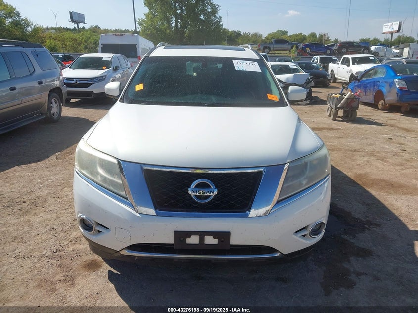 2013 NISSAN PATHFINDER PLATINUM - 5N1AR2MN7DC635969