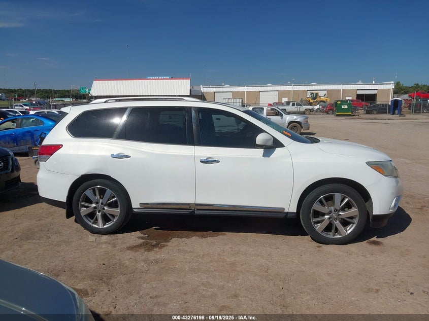 2013 NISSAN PATHFINDER PLATINUM - 5N1AR2MN7DC635969