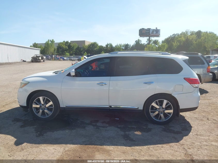 2013 NISSAN PATHFINDER PLATINUM - 5N1AR2MN7DC635969