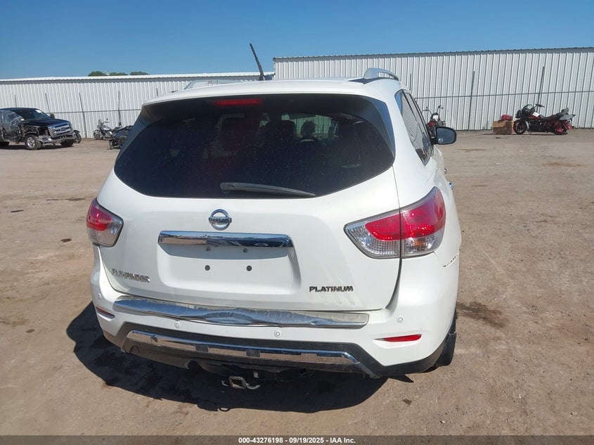 2013 NISSAN PATHFINDER PLATINUM - 5N1AR2MN7DC635969