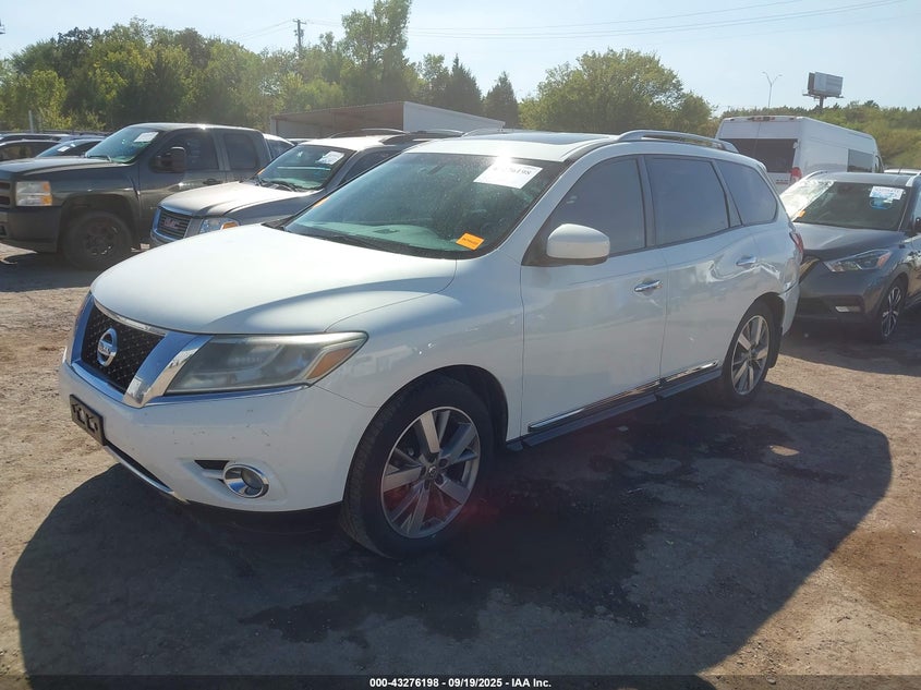 2013 NISSAN PATHFINDER PLATINUM - 5N1AR2MN7DC635969