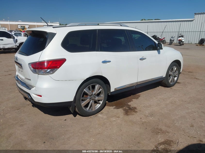 2013 NISSAN PATHFINDER PLATINUM - 5N1AR2MN7DC635969