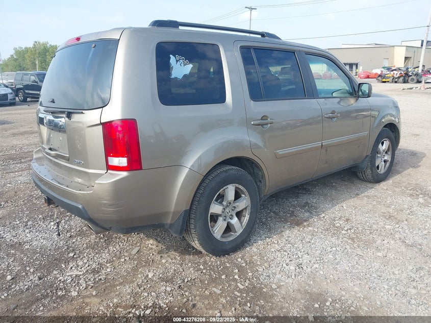 Vin: 5fnyf4h50bb059045, lot: 43770812, honda pilot ex-l 20114