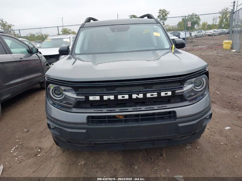 2022 Ford Bronco Sport Outer Banks VIN: 3FMCR9C6XNRE29477 Lot: 43276215