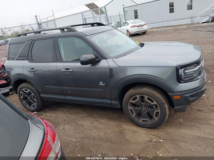 2022 Ford Bronco Sport Outer Banks VIN: 3FMCR9C6XNRE29477 Lot: 43276215