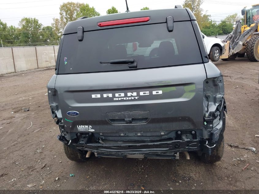 2022 Ford Bronco Sport Outer Banks VIN: 3FMCR9C6XNRE29477 Lot: 43276215