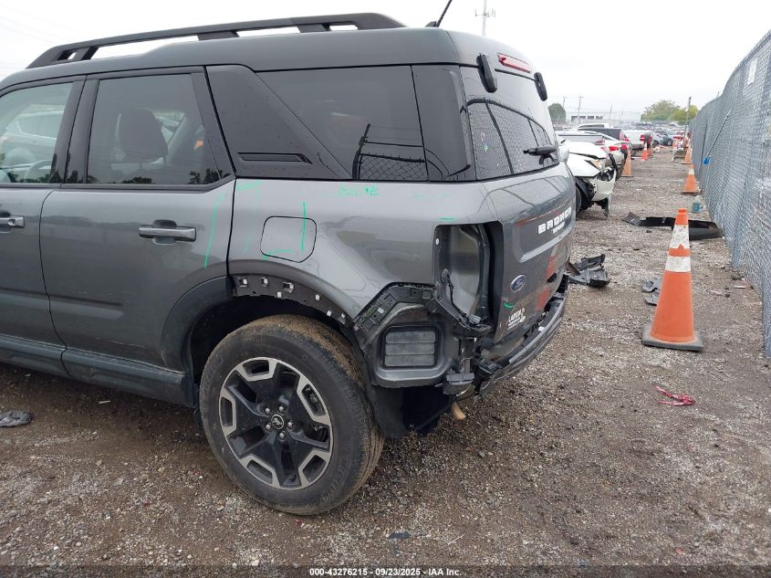 2022 Ford Bronco Sport Outer Banks VIN: 3FMCR9C6XNRE29477 Lot: 43276215