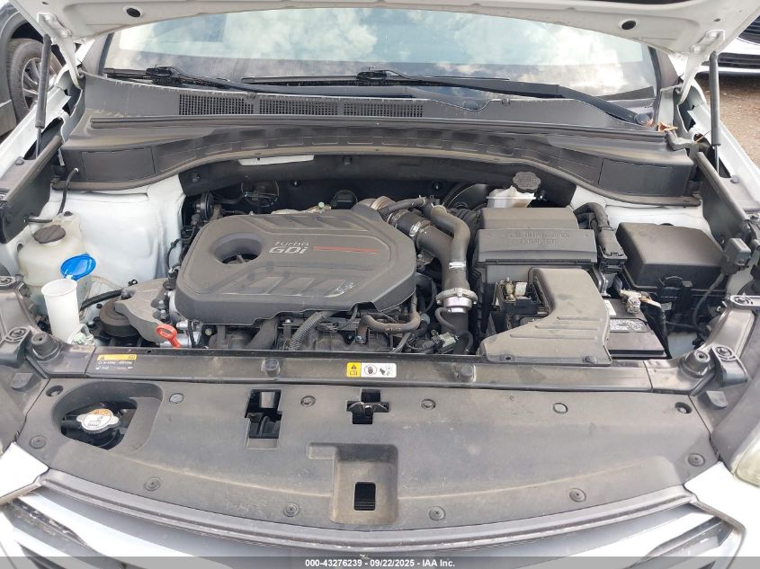 2017 Hyundai Santa Fe Sport 2.0T Ultimate VIN: 5XYZW4LA3HG416826 Lot: 43276239