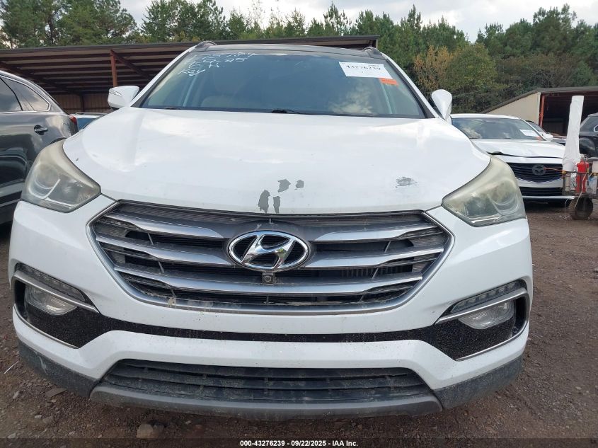 2017 Hyundai Santa Fe Sport 2.0T Ultimate VIN: 5XYZW4LA3HG416826 Lot: 43276239