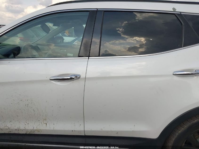 2017 Hyundai Santa Fe Sport 2.0T Ultimate VIN: 5XYZW4LA3HG416826 Lot: 43276239