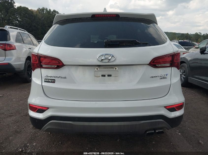2017 Hyundai Santa Fe Sport 2.0T Ultimate VIN: 5XYZW4LA3HG416826 Lot: 43276239