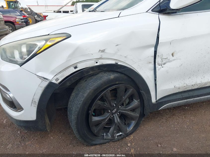 2017 Hyundai Santa Fe Sport 2.0T Ultimate VIN: 5XYZW4LA3HG416826 Lot: 43276239