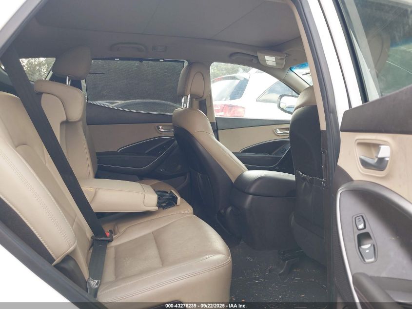 2017 Hyundai Santa Fe Sport 2.0T Ultimate VIN: 5XYZW4LA3HG416826 Lot: 43276239