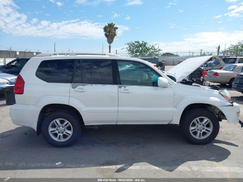 2004 Lexus Gx 470 VIN: JTJBT20X440049021 Lot: 43276244