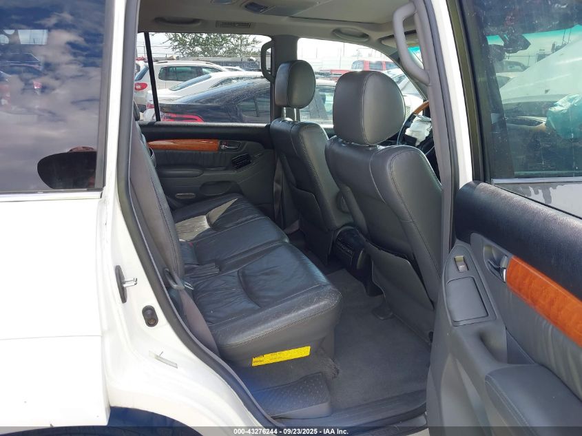 2004 Lexus Gx 470 VIN: JTJBT20X440049021 Lot: 43276244