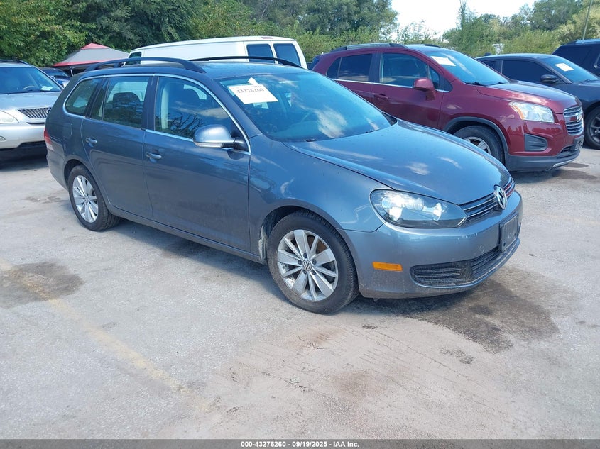 3VWPL7AJ9CM713855 2012 Volkswagen Jetta Sportwagen 2.0L Tdi auction photo 1