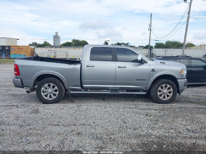 2021 Ram 2500 Laramie 4X4 6'4 Box VIN: 3C6UR5FL8MG610291 Lot: 43276262