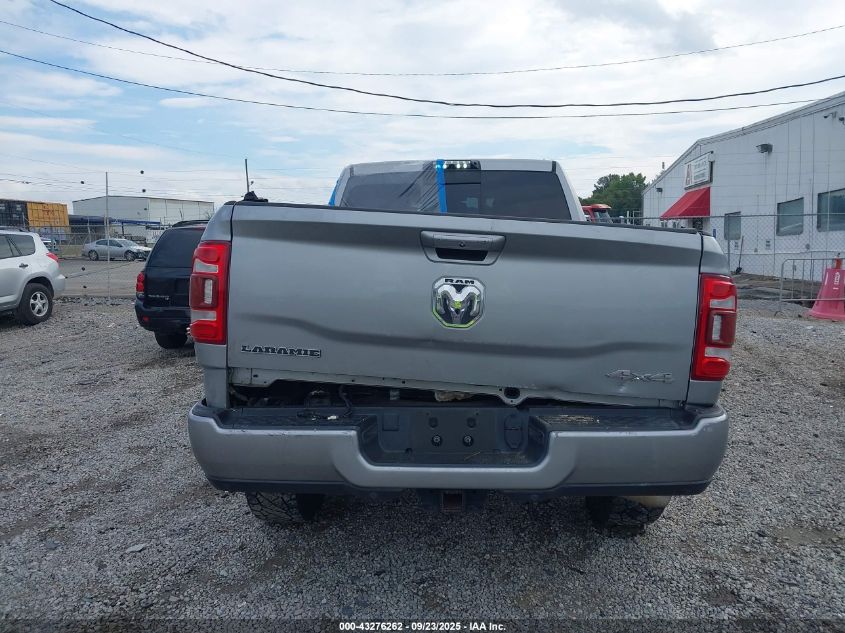 2021 Ram 2500 Laramie 4X4 6'4 Box VIN: 3C6UR5FL8MG610291 Lot: 43276262