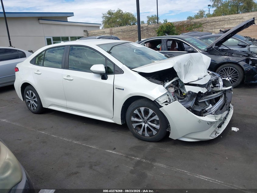 2021 TOYOTA COROLLA HYBRID LE - JTDEAMDE7MJ018513