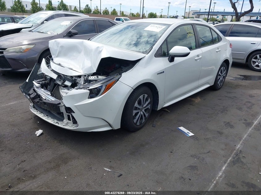 2021 TOYOTA COROLLA HYBRID LE - JTDEAMDE7MJ018513