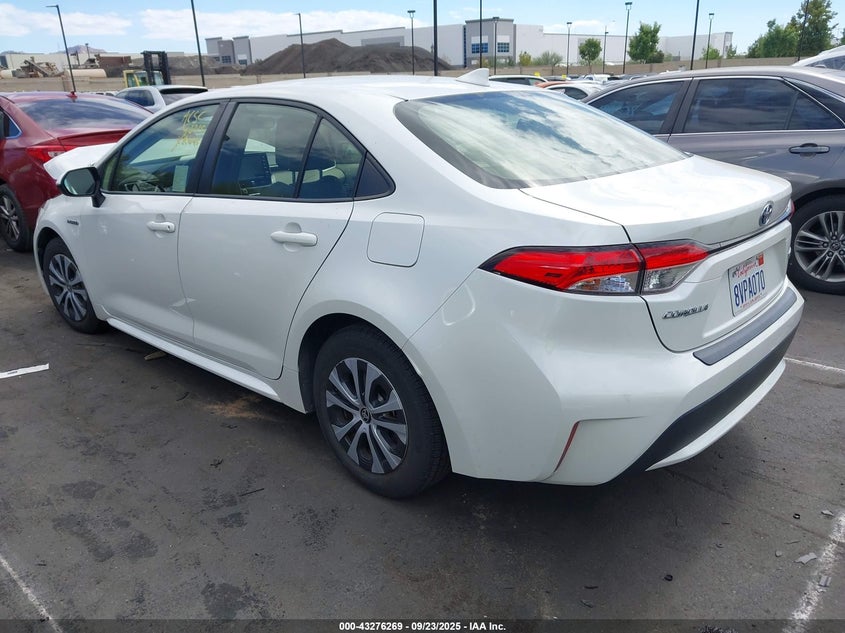 2021 TOYOTA COROLLA HYBRID LE - JTDEAMDE7MJ018513