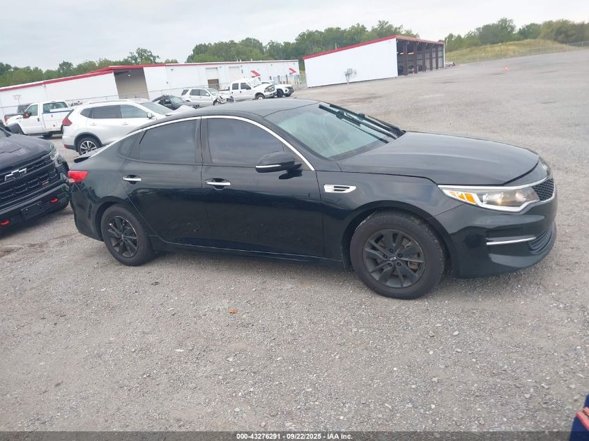 2016 Kia Optima Lx VIN: 5XXGT4L39GG097081 Lot: 43276291