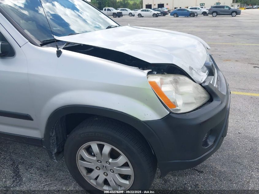 2006 Honda Cr-V Ex VIN: SHSRD78886U433129 Lot: 43276299