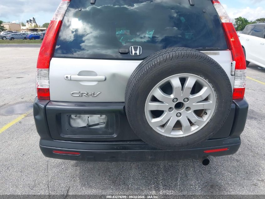 2006 Honda Cr-V Ex VIN: SHSRD78886U433129 Lot: 43276299