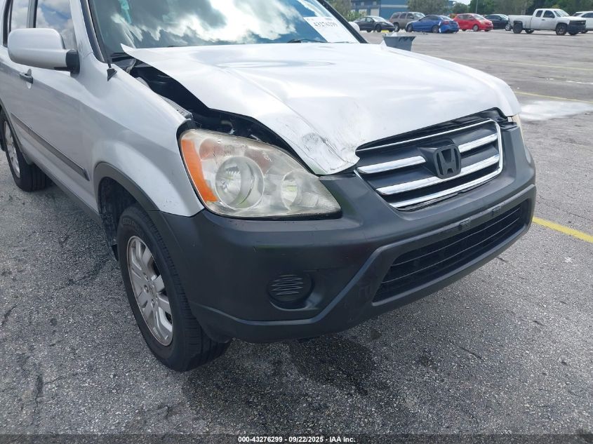 2006 Honda Cr-V Ex VIN: SHSRD78886U433129 Lot: 43276299