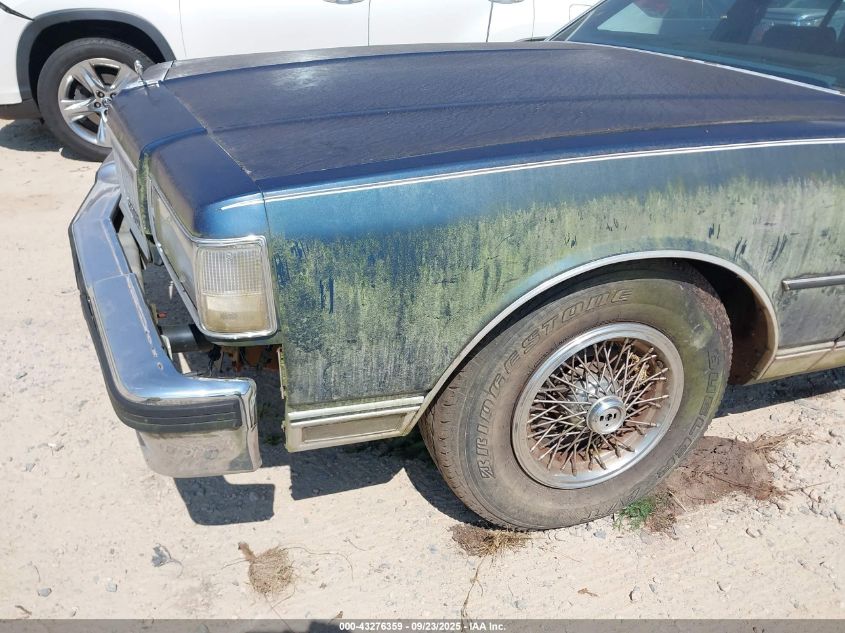 1989 Chevrolet Caprice Classic VIN: 1G1BN81Y6KR118381 Lot: 43276359