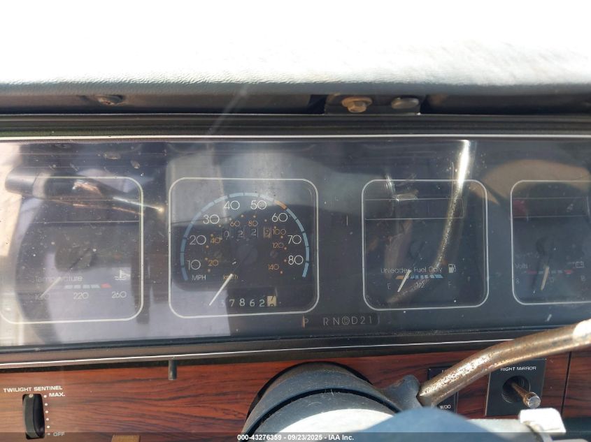 1989 Chevrolet Caprice Classic VIN: 1G1BN81Y6KR118381 Lot: 43276359