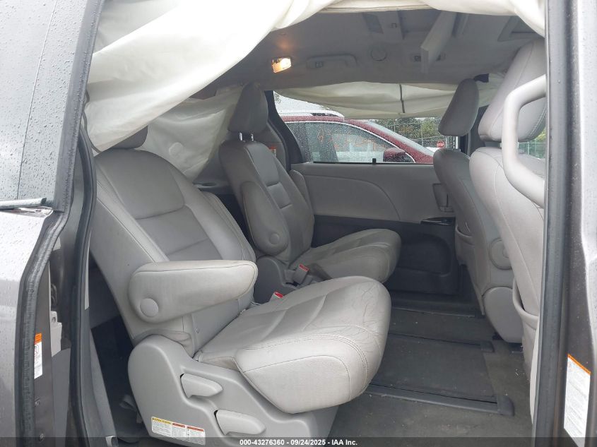 2015 Toyota Sienna Xle Premium 7 Passenger VIN: 5TDDK3DC0FS096221 Lot: 43276360