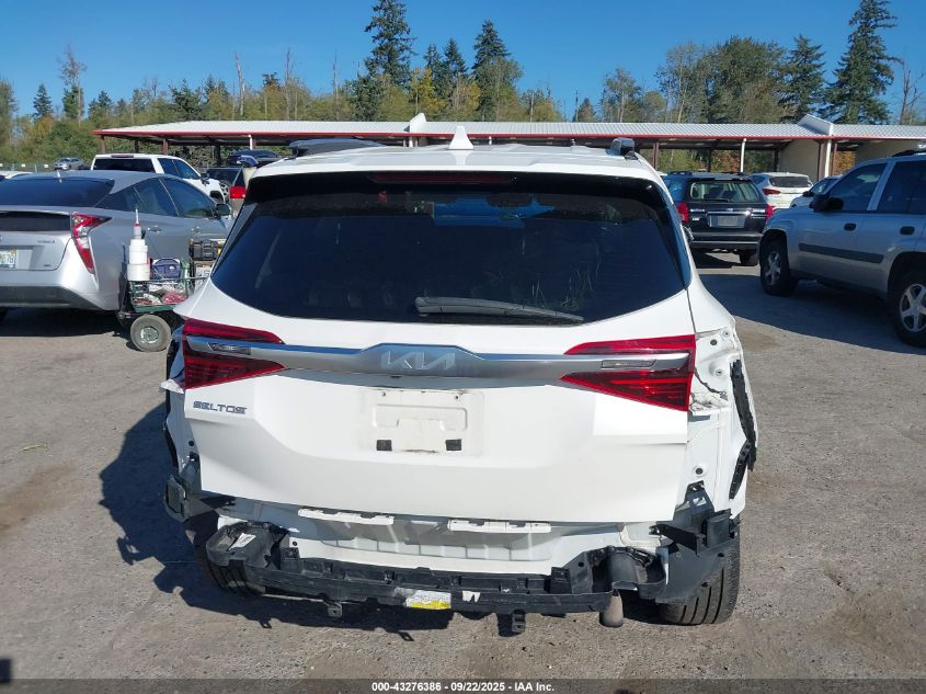 2023 Kia Seltos Sx Turbo VIN: KNDETCA29P7427919 Lot: 43276386