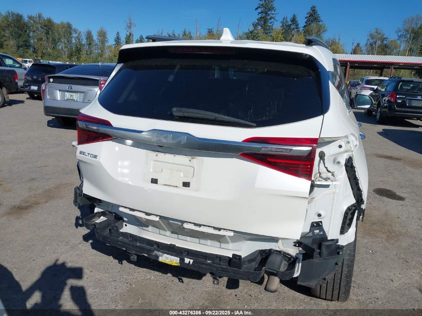 2023 Kia Seltos Sx Turbo VIN: KNDETCA29P7427919 Lot: 43276386