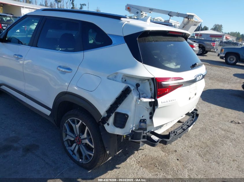 2023 Kia Seltos Sx Turbo VIN: KNDETCA29P7427919 Lot: 43276386