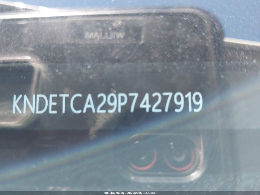 2023 Kia Seltos Sx Turbo VIN: KNDETCA29P7427919 Lot: 43276386