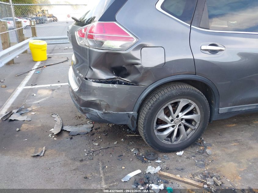 2015 Nissan Rogue Sl VIN: 5N1AT2MV9FC775476 Lot: 43276405