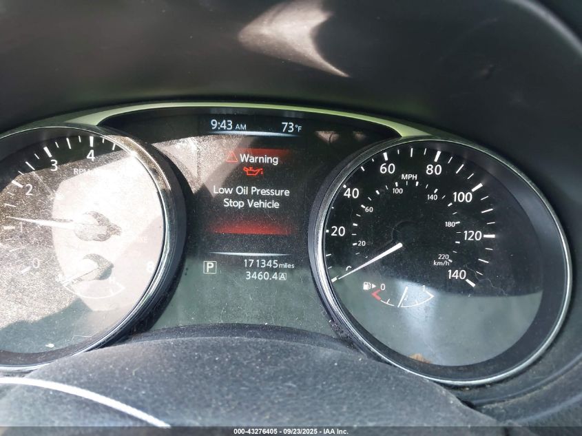 2015 Nissan Rogue Sl VIN: 5N1AT2MV9FC775476 Lot: 43276405