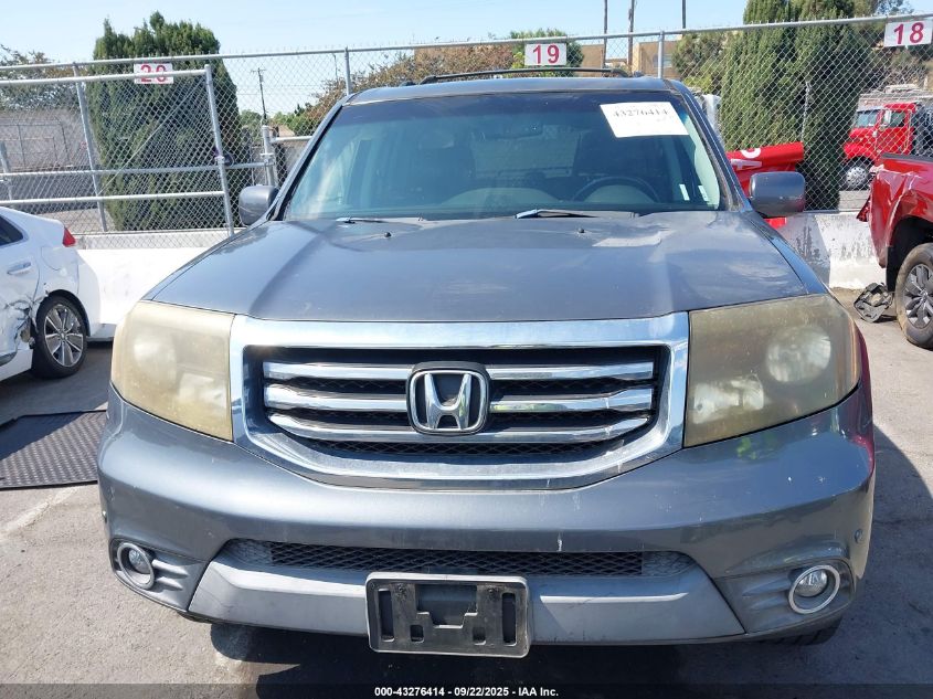 2012 Honda Pilot Touring VIN: 5FNYF3H97CB038434 Lot: 43276414