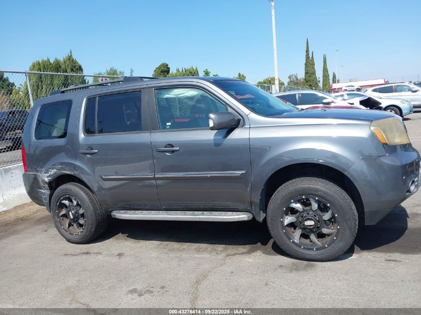 2012 Honda Pilot Touring VIN: 5FNYF3H97CB038434 Lot: 43276414