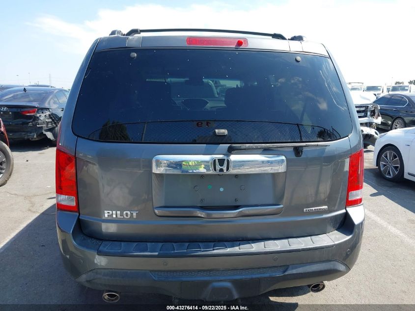 2012 Honda Pilot Touring VIN: 5FNYF3H97CB038434 Lot: 43276414