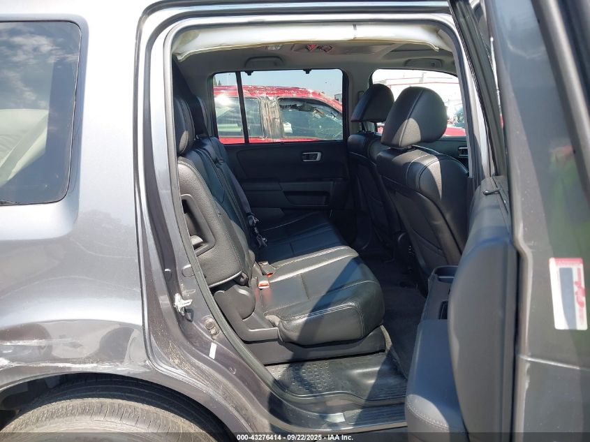 2012 Honda Pilot Touring VIN: 5FNYF3H97CB038434 Lot: 43276414