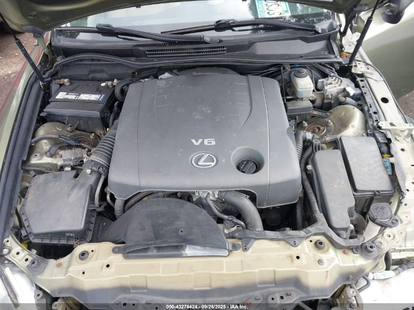 2007 Lexus Is 250 VIN: JTHBK262772045330 Lot: 43276424