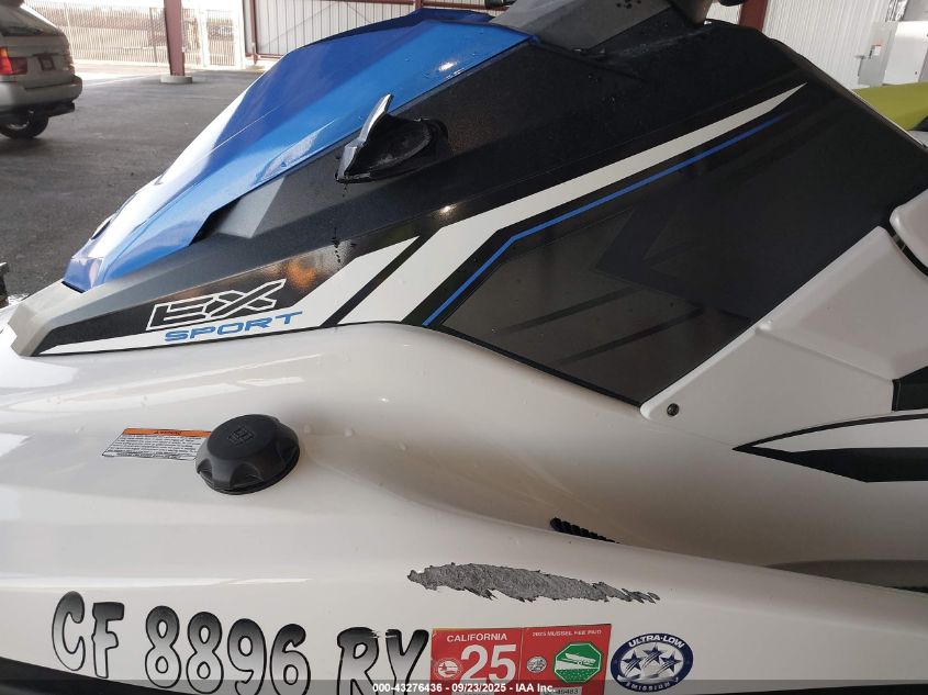 2019 Yamaha Ex-Sport VIN: YAMA1274G819 Lot: 43276436